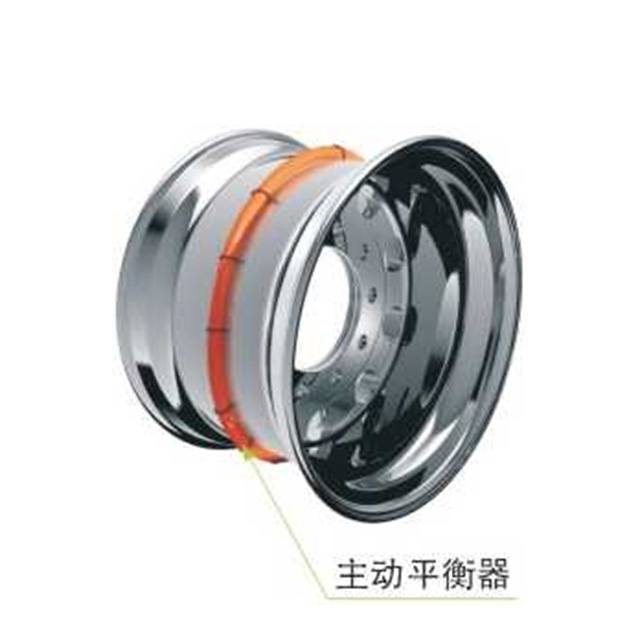 22.5*14 大单胎自动平衡车轮 锻造铝合金车轮